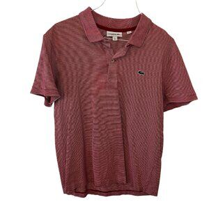 Lacoste Men's Red Polo Shirt